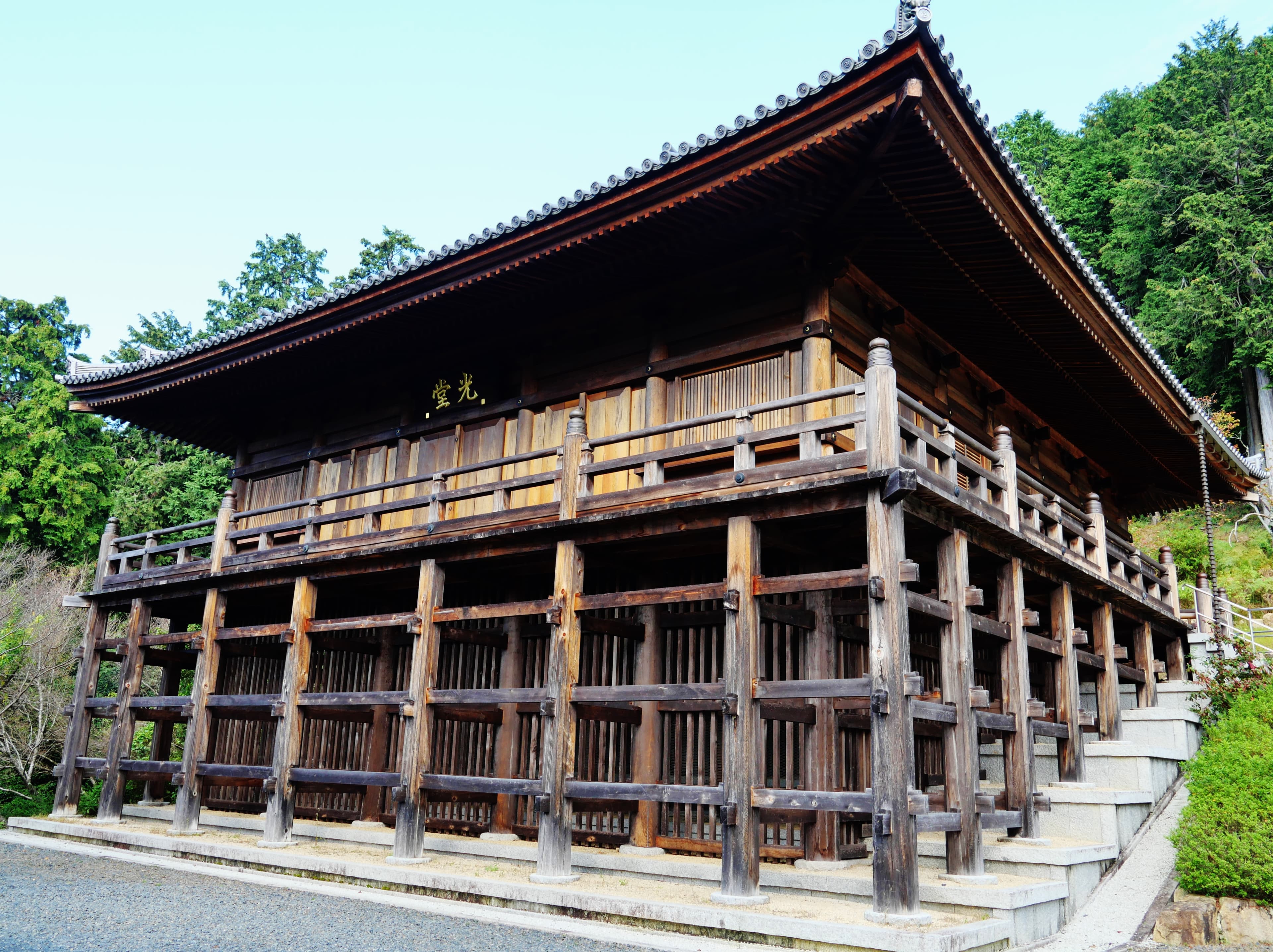 The grounds of Ishiyama-dera temple in Otsu, Shiga