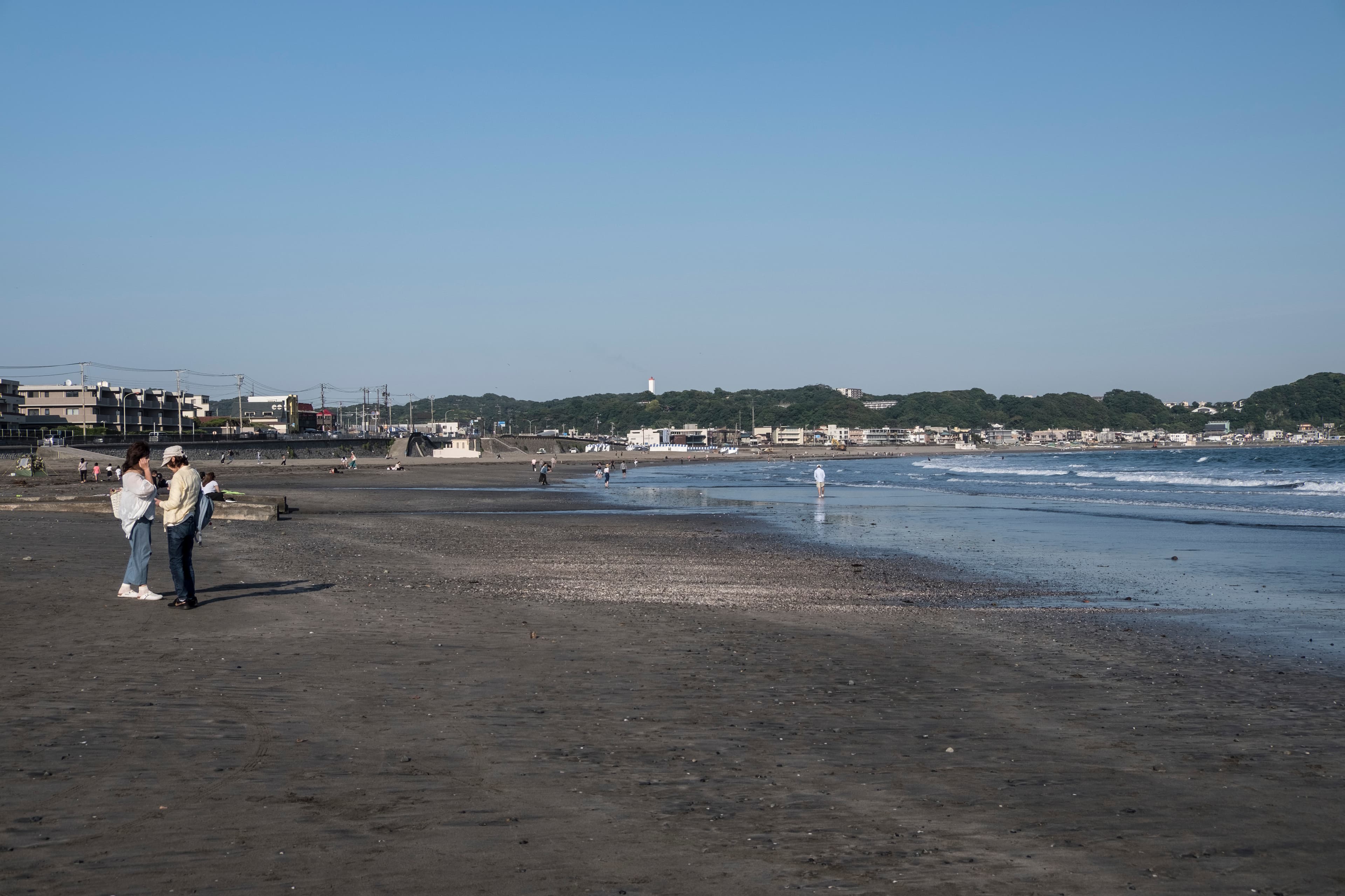 Yuigahama Beach in Kamakura
