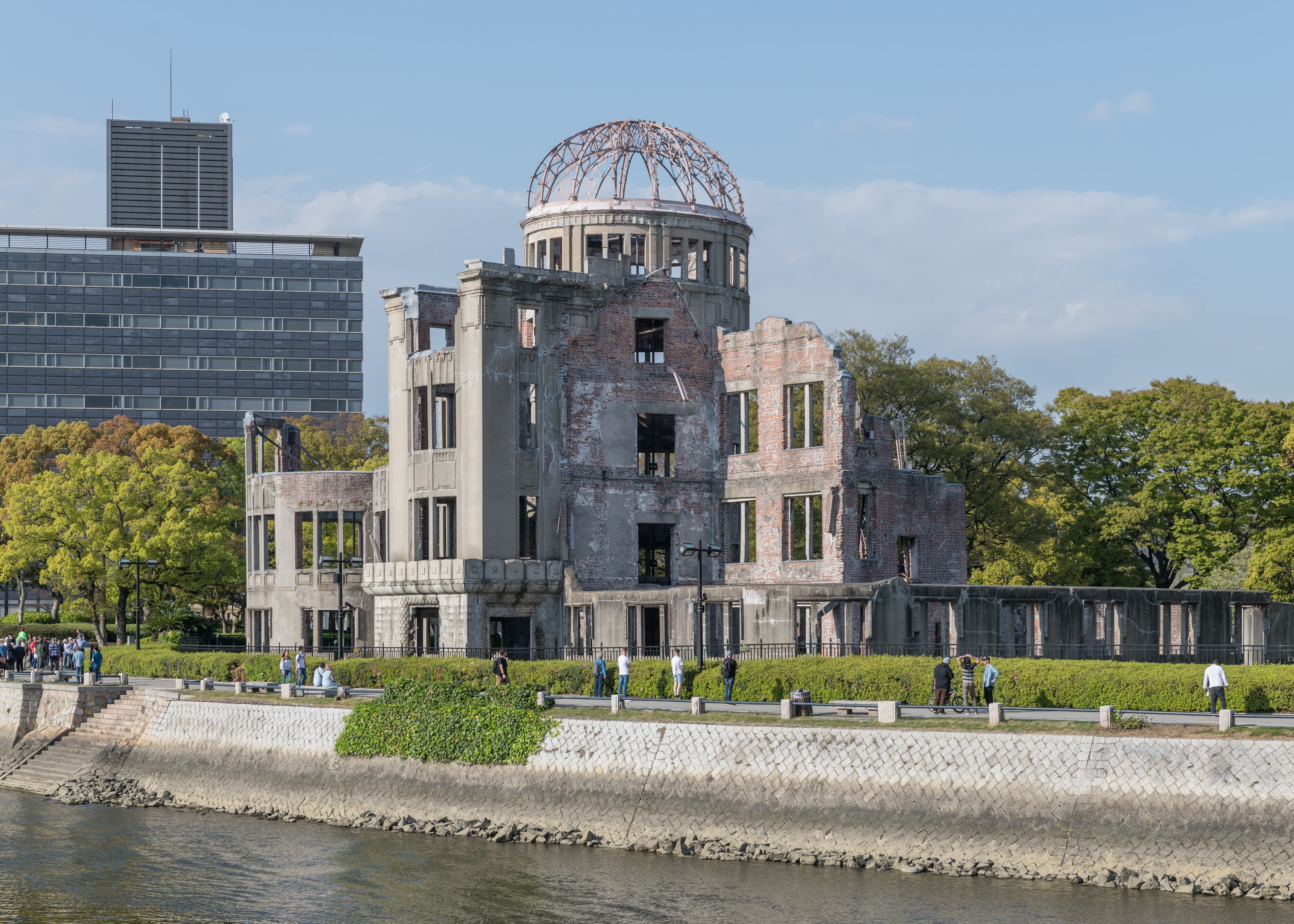 The Atomic Bomb Dome in Hiroshima Peace Memorial Park